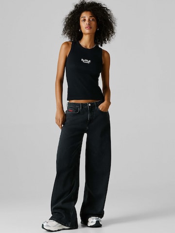 Red Bull Racing x Pepe Jeans Wide leg Jeans in Blue
