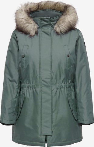 Parka invernale 'Irena' di ONLY Carmakoma in verde: frontale