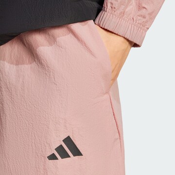 ADIDAS SPORTSWEAR Loose fit Sports trousers 'Future Icons' in Pink