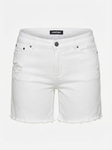 Regular Jeans de la KOROSHI pe alb