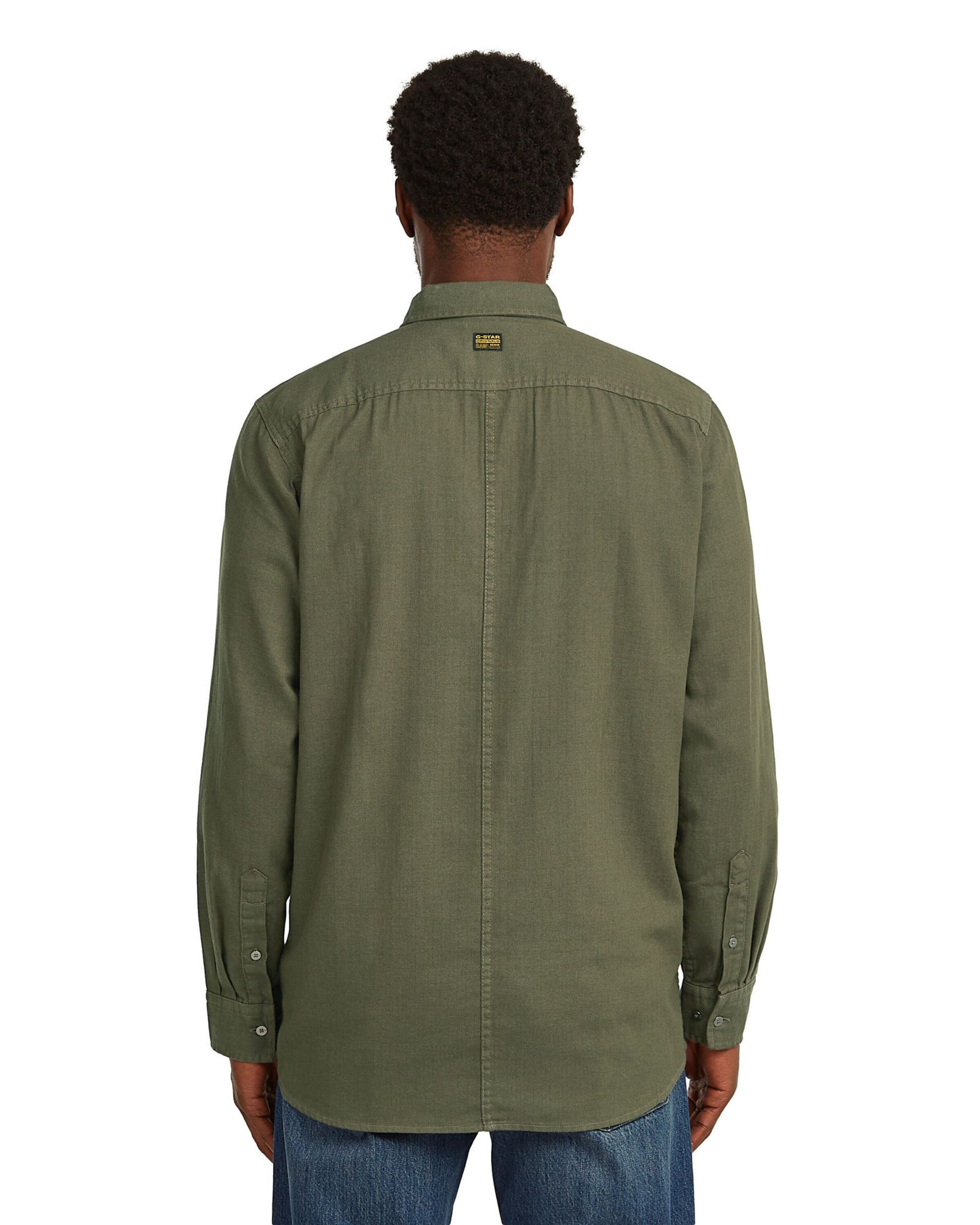 G-STAR Regular fit Button Up Shirt in Green