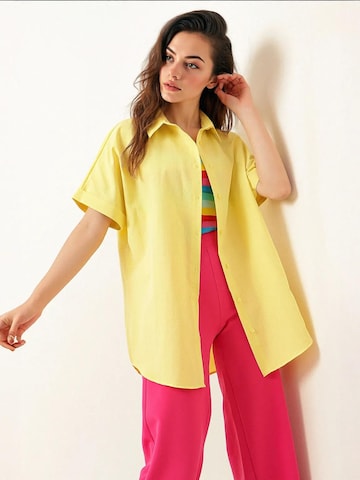 Bigdart Blouse in Geel