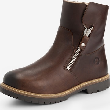 Travelin Boots 'Vilsted' i brun: forside