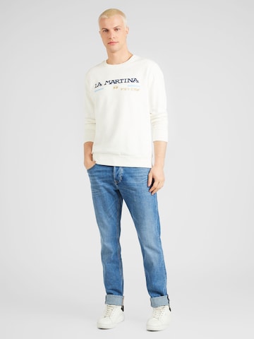 La Martina Sweatshirt in Wit