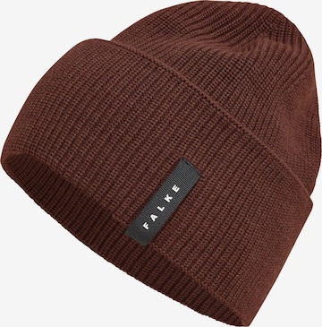 FALKE Mütze in Braun: Vorderseite