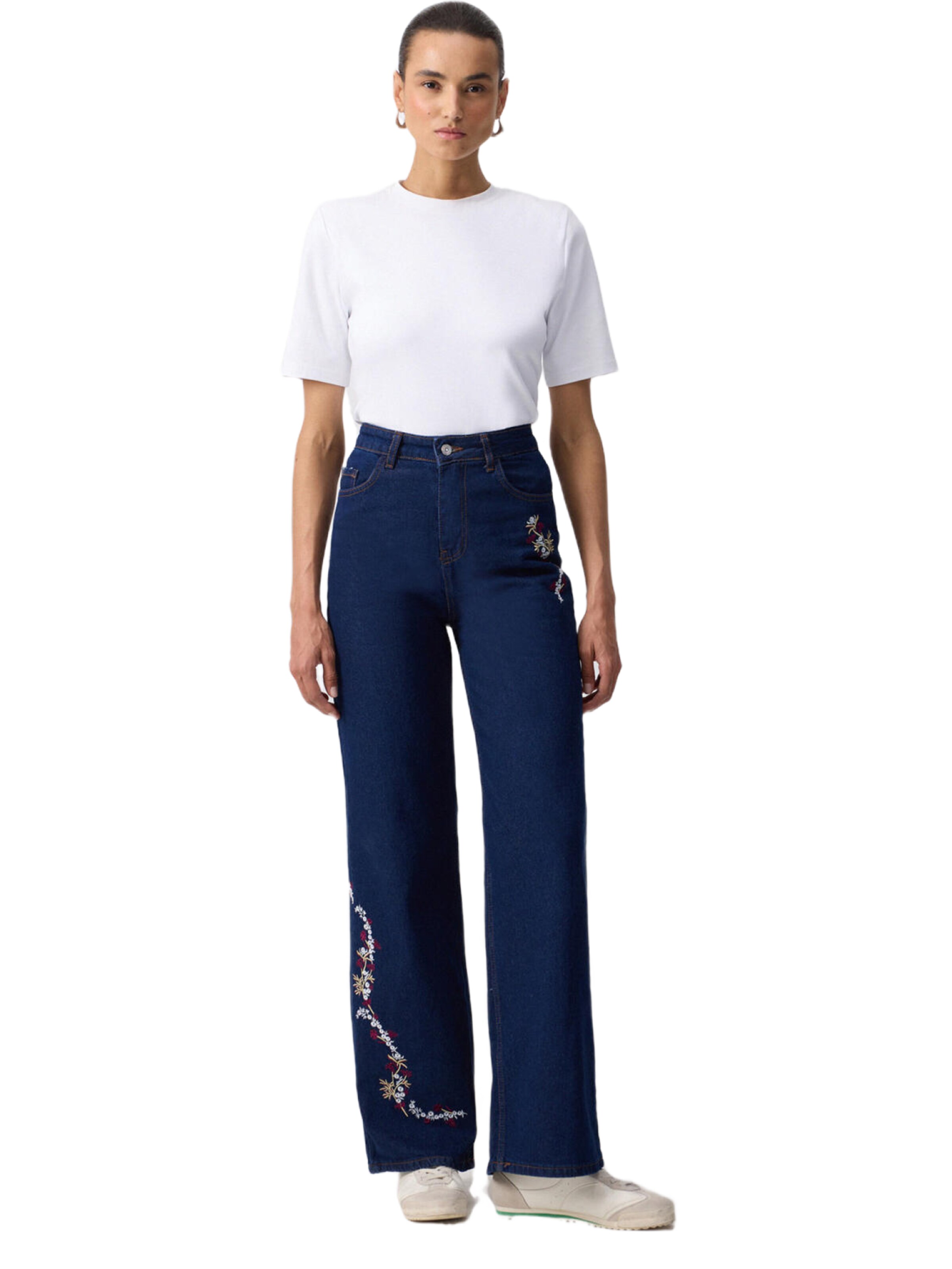 Touche Prive Bootcut Jeans in Blauw