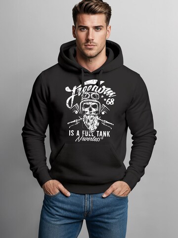 Neverless Sweatshirt 'Freedom' in Black