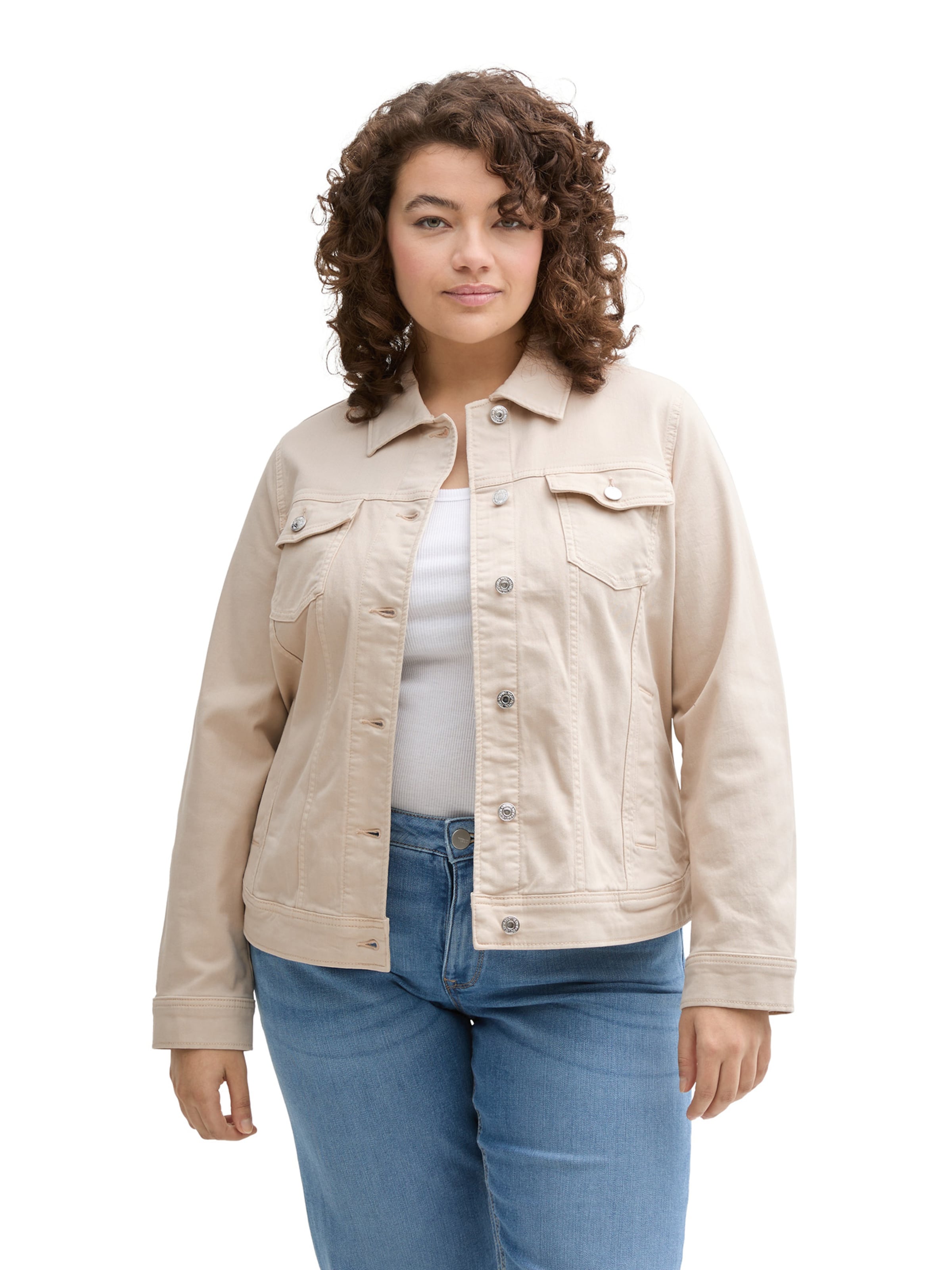 Tom Tailor Women + Átmeneti dzseki - bézs: elől