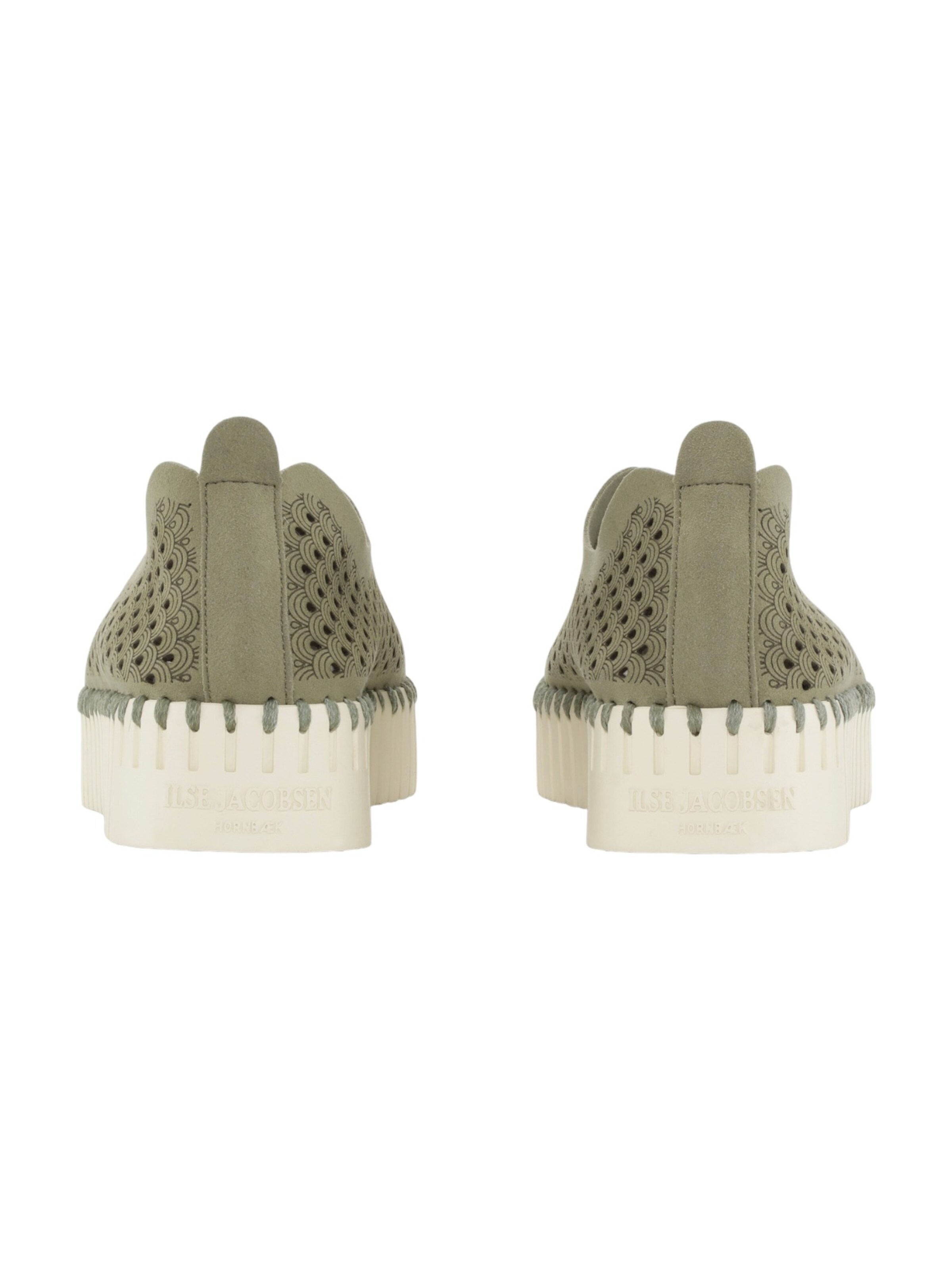 Slip on 'TULIP' ILSE JACOBSEN en vert