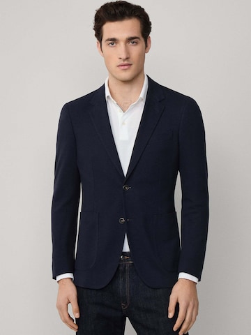 Hackett London Slim fit Colbert in Blauw: voorkant