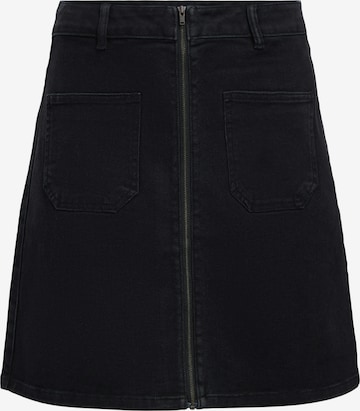 Jupe 'OBJYRGA' OBJECT en noir : devant