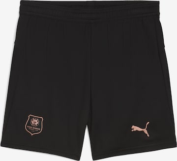 Pantalon de sport 'Stade Rennais FC 25/26' PUMA en noir : devant