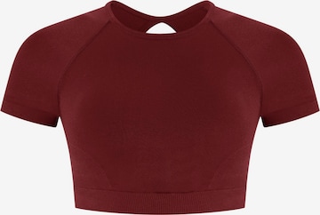 Smilodox Shirt ' Soheli ' in Rood: voorkant