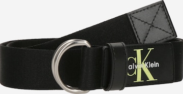 Calvin Klein JeansRemen - crna boja: prednji dio