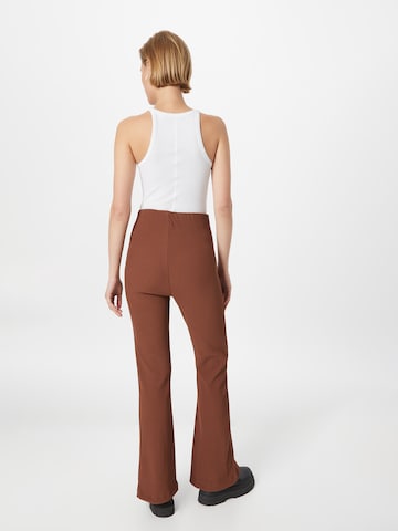 VERO MODA Flared Leggings 'KLARA' i brun