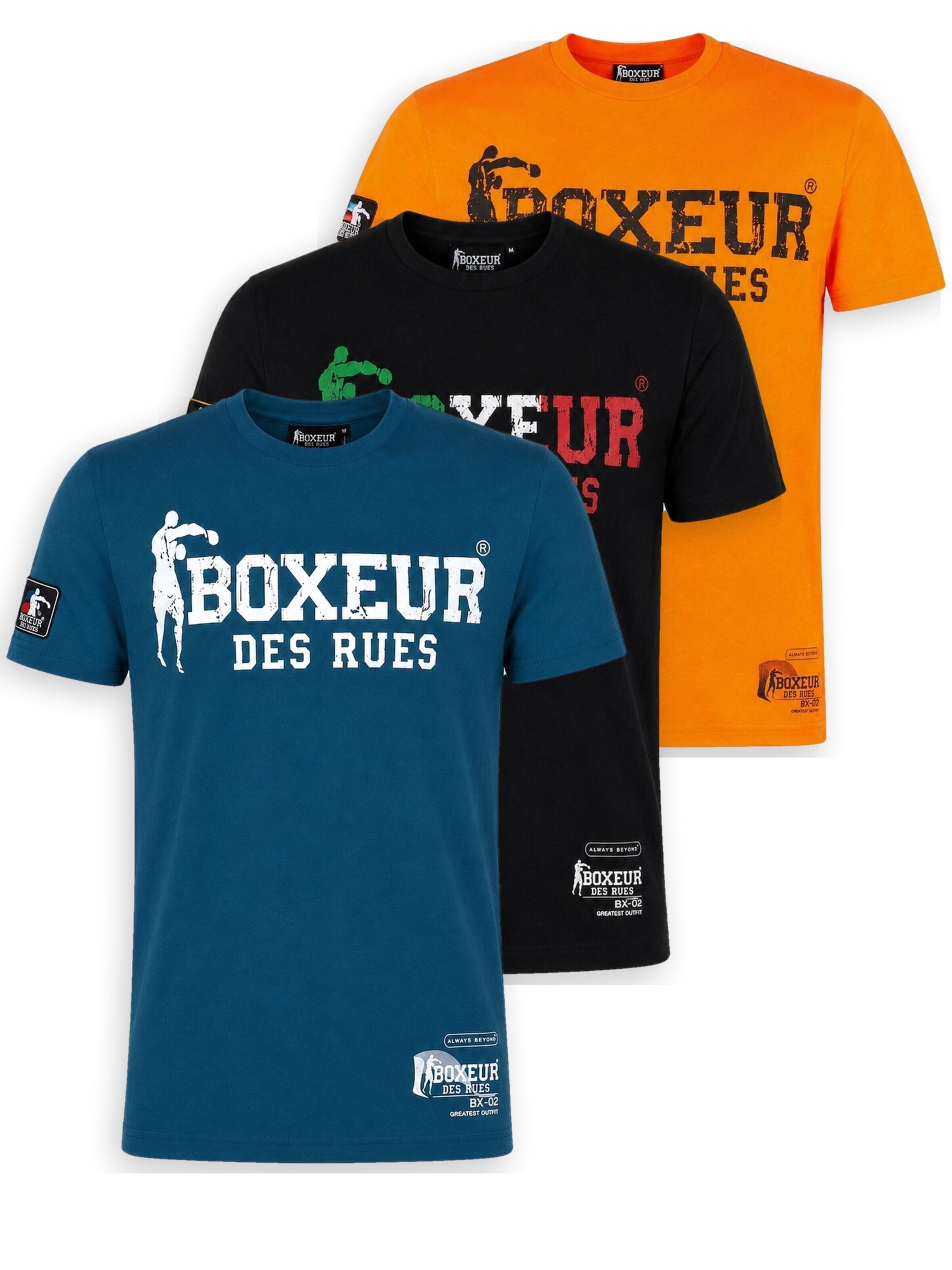Boxeur des Rues Shirt‌‌‌ in M in mischfarben, Produktansicht