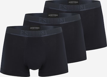 Boxers Emporio Armani en bleu : devant