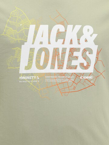 Maglietta 'MAP' di Jack & Jones Plus in grigio