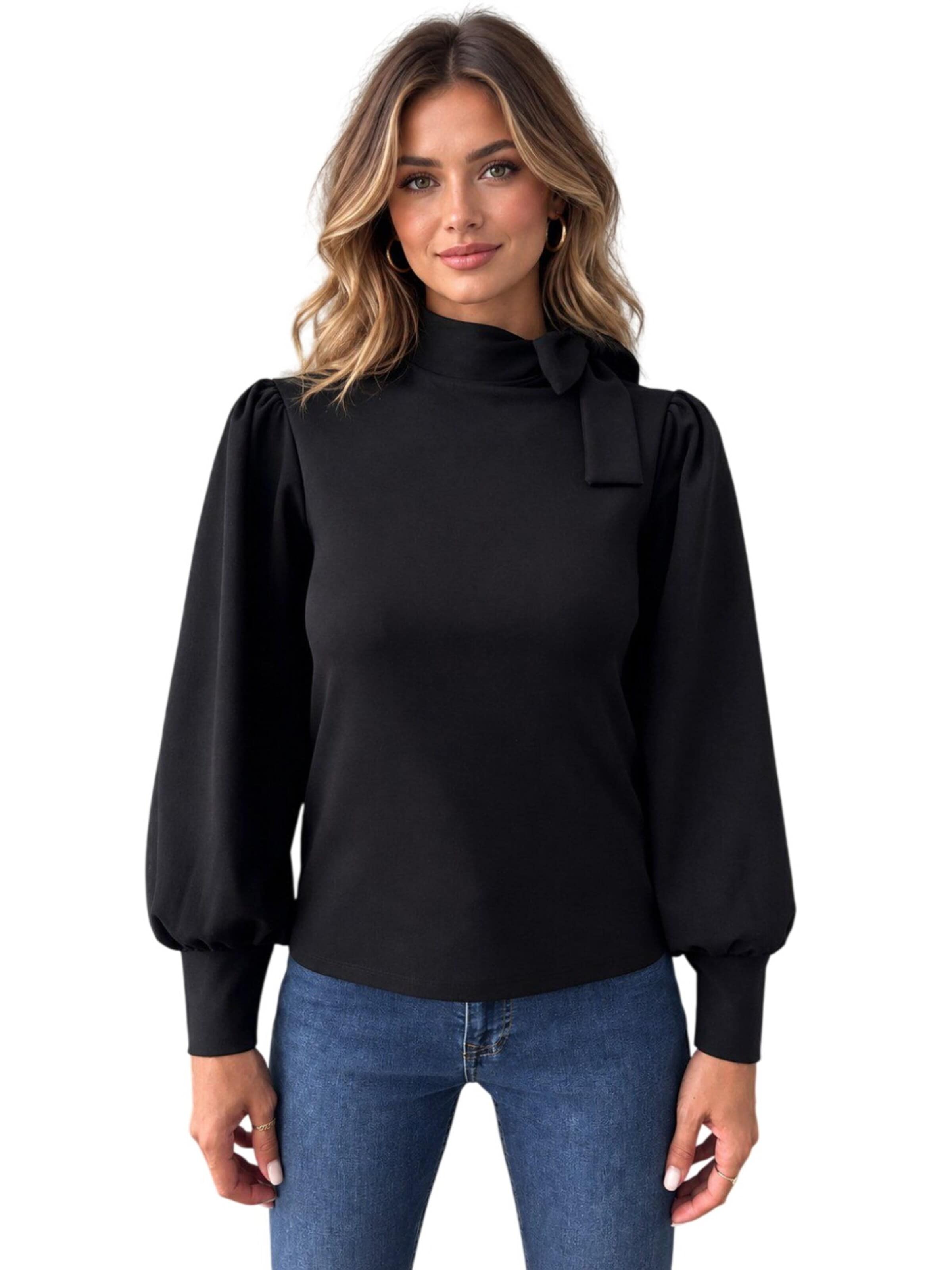 Ocoza Blouse in Black