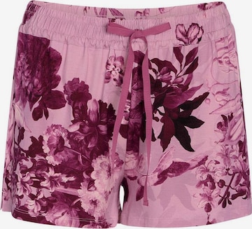 ESSENZA Pajama Pants 'Nori' in Pink: front