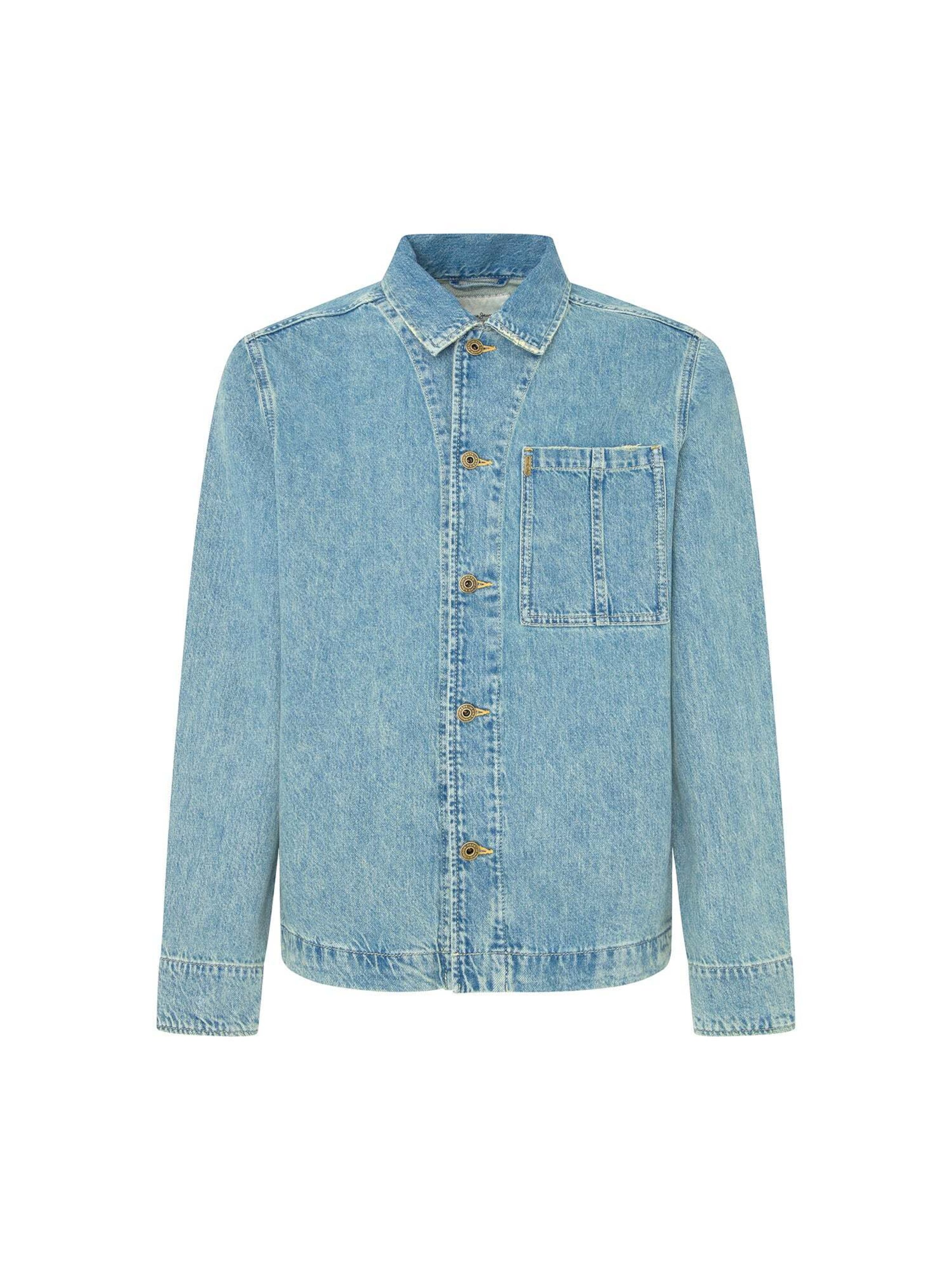 Giacca di mezza stagione ' ELSON ' Pepe Jeans di colore blu denim, Visualizzazione prodotti