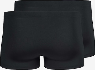 Skiny Boxershorts 'Power Line' in Zwart