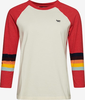 Superdry Shirt 'Cali' in Weiß: predná strana