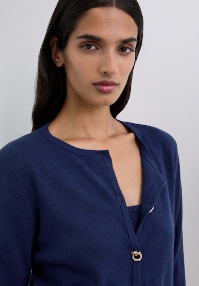 Scalpers Strickjacke in navy, Produktansicht