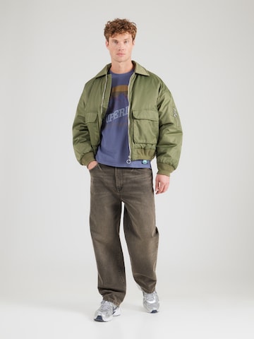 T-Shirt 'Outdoors Mountain' Superdry & Co en bleu