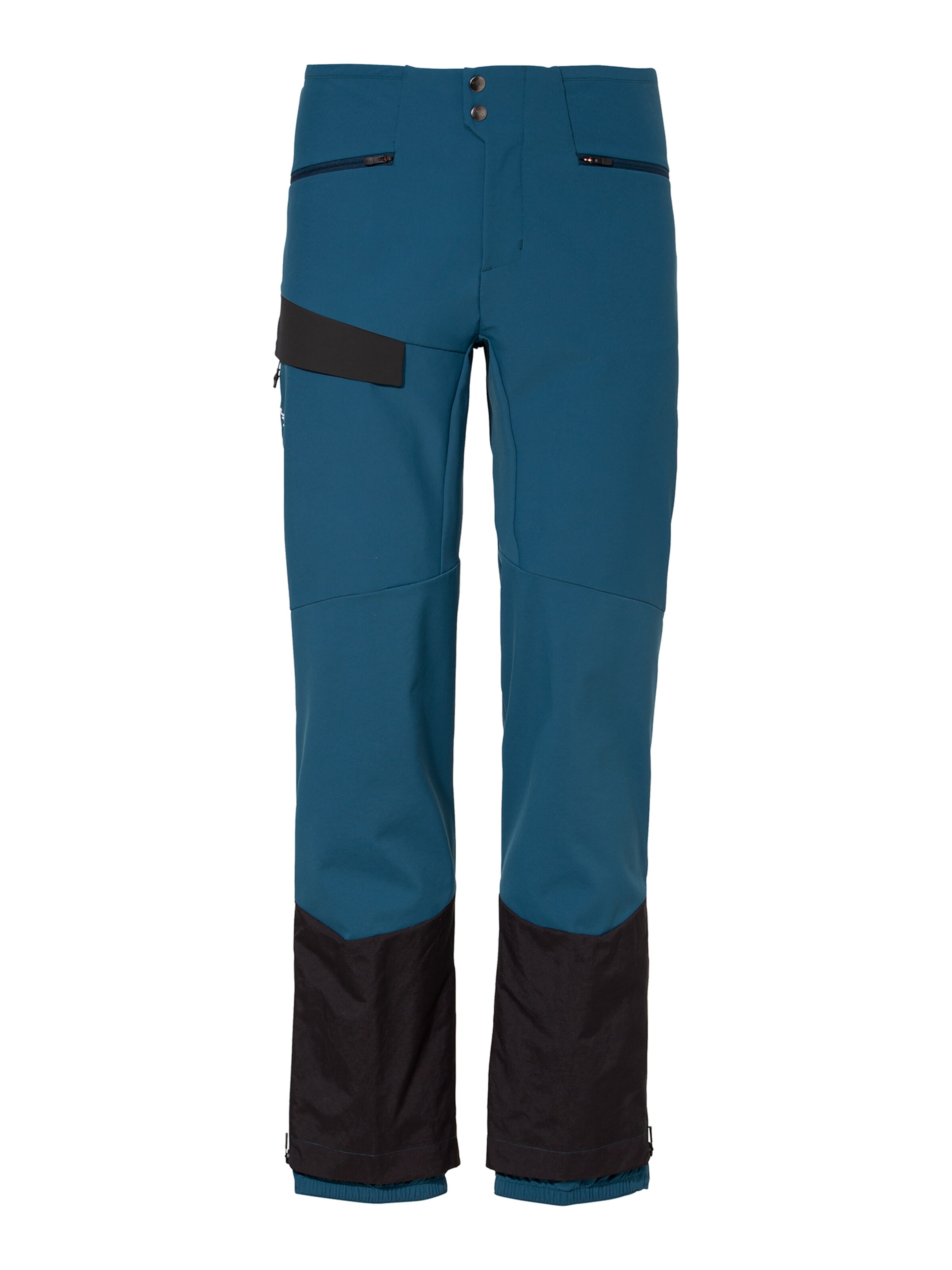 VAUDE Outdoorhose in blau / schwarz, Produktansicht
