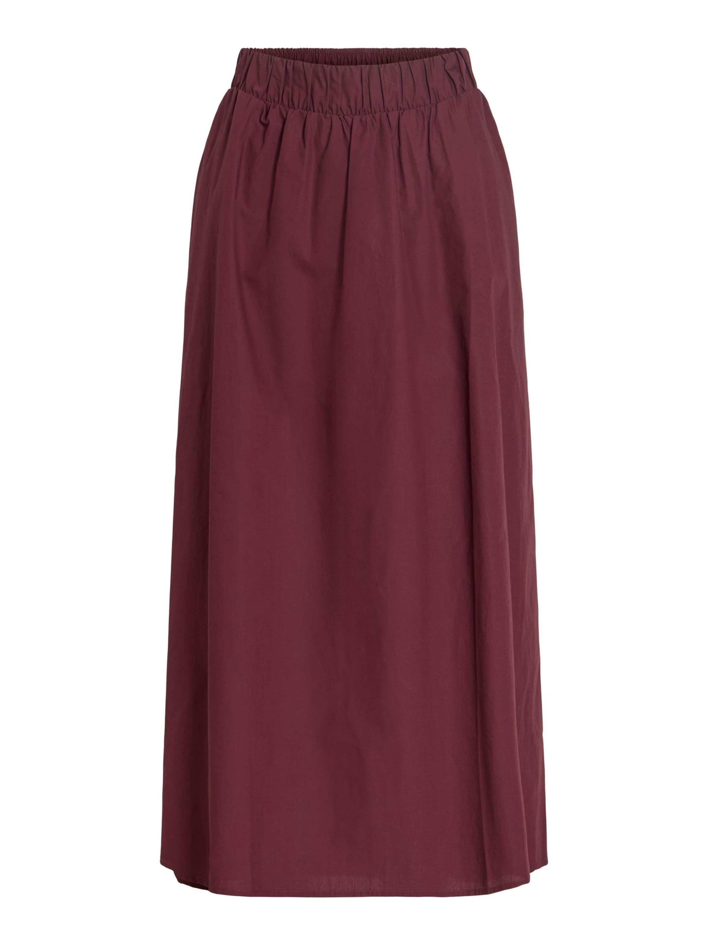 VILA Rok in Rood: voorkant