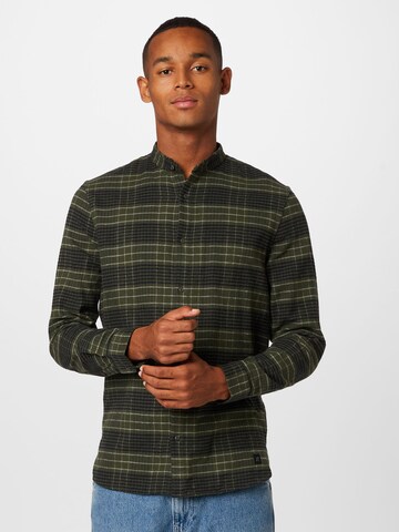 NOWADAYS Regular fit Button Up Shirt in Green: front