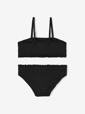 Bustier Bikini 'Filippa' NAME IT en noir