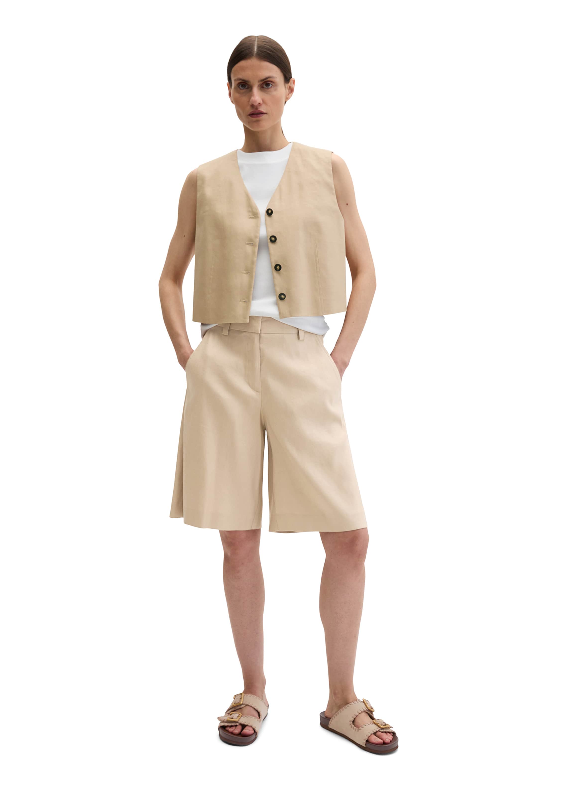 Marc O'Polo Gilet in Beige