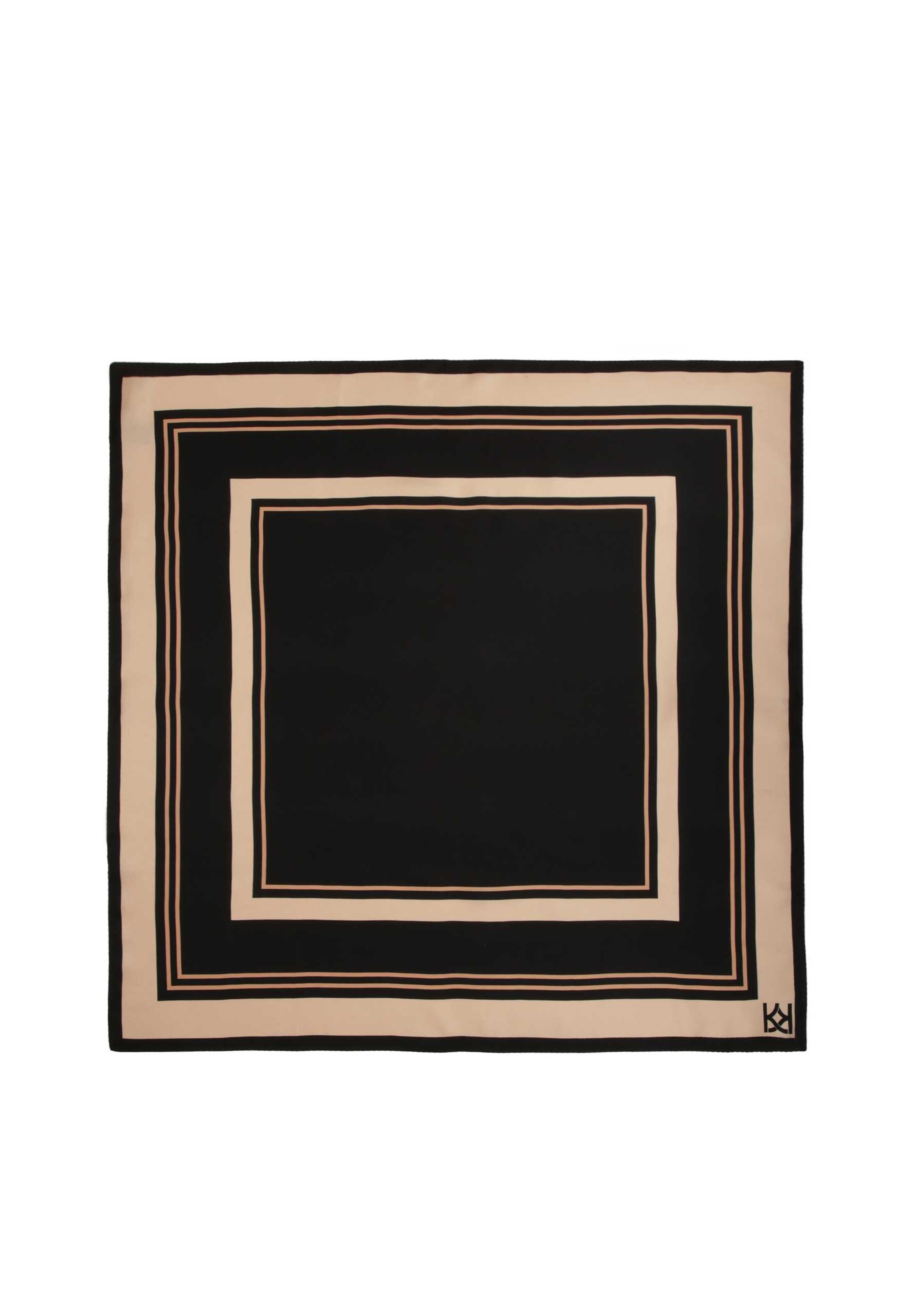 Kazar Sjaal in Zwart: voorkant