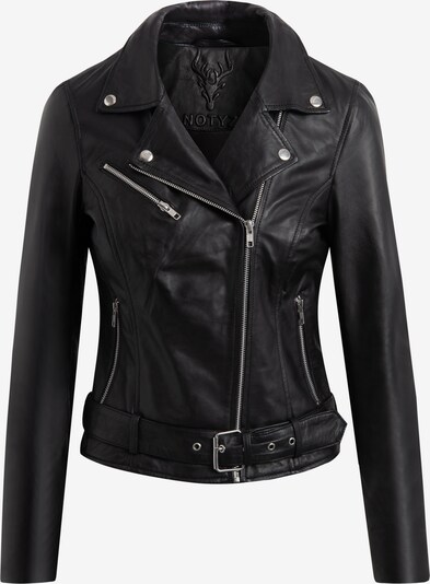 Notyz Notyz Bikerjacke Ida in schwarz, Produktansicht
