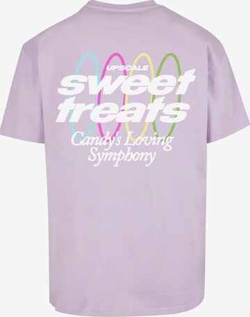 MT Upscale T-shirt 'Sweet Treats' i lila