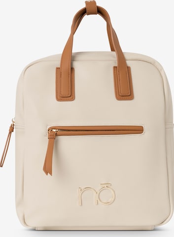 NOBO Backpack 'Elysian' in Beige: front