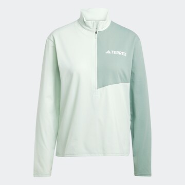 ADIDAS TERREX Performance Shirt in Green: front