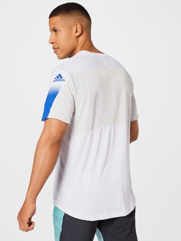 ADIDAS SPORTSWEAR - Camisa funcionais 'Seaso' em branco