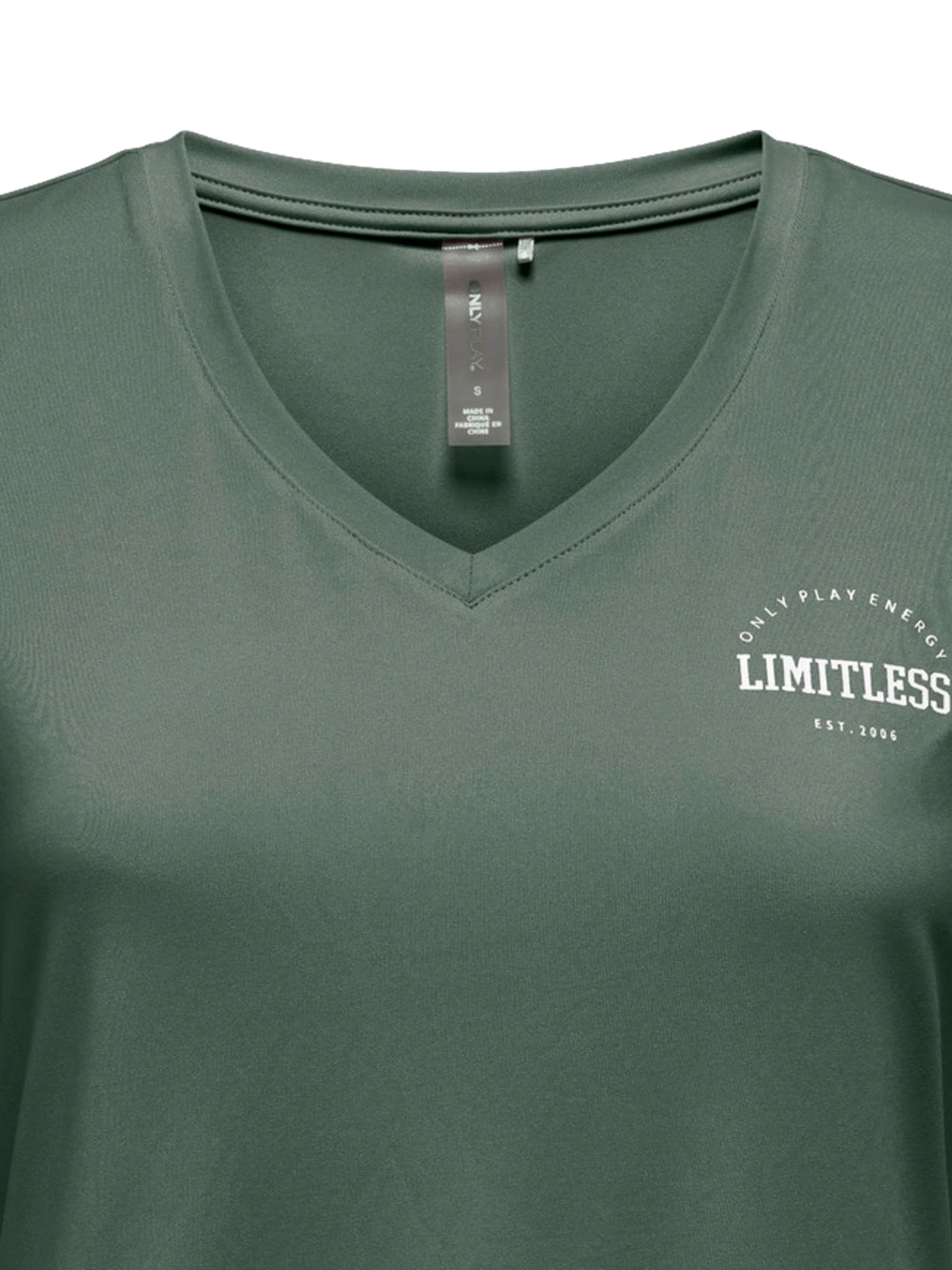 Maglietta 'Save Life' di ONLY PLAY in verde