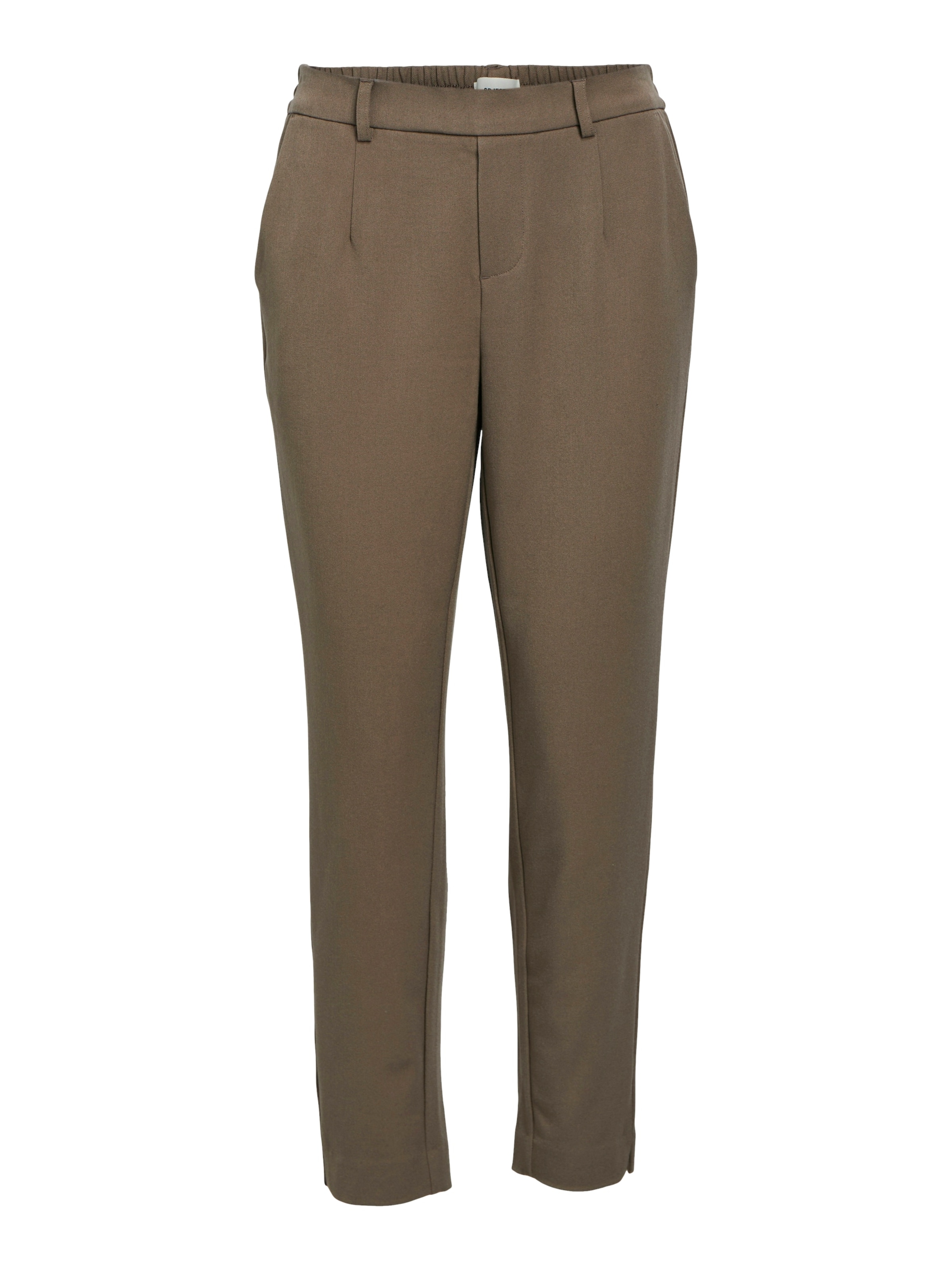OBJECT Slimfit Παντελόνι 'Lisa' σε καφέ: μπροστά