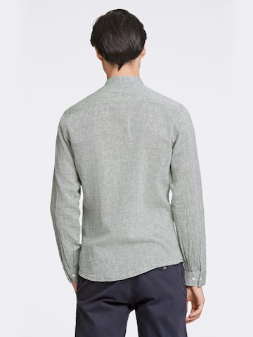 Lindbergh Slim fit Button Up Shirt in Green