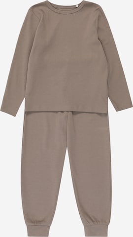 EN FANT Pajamas in Brown: front