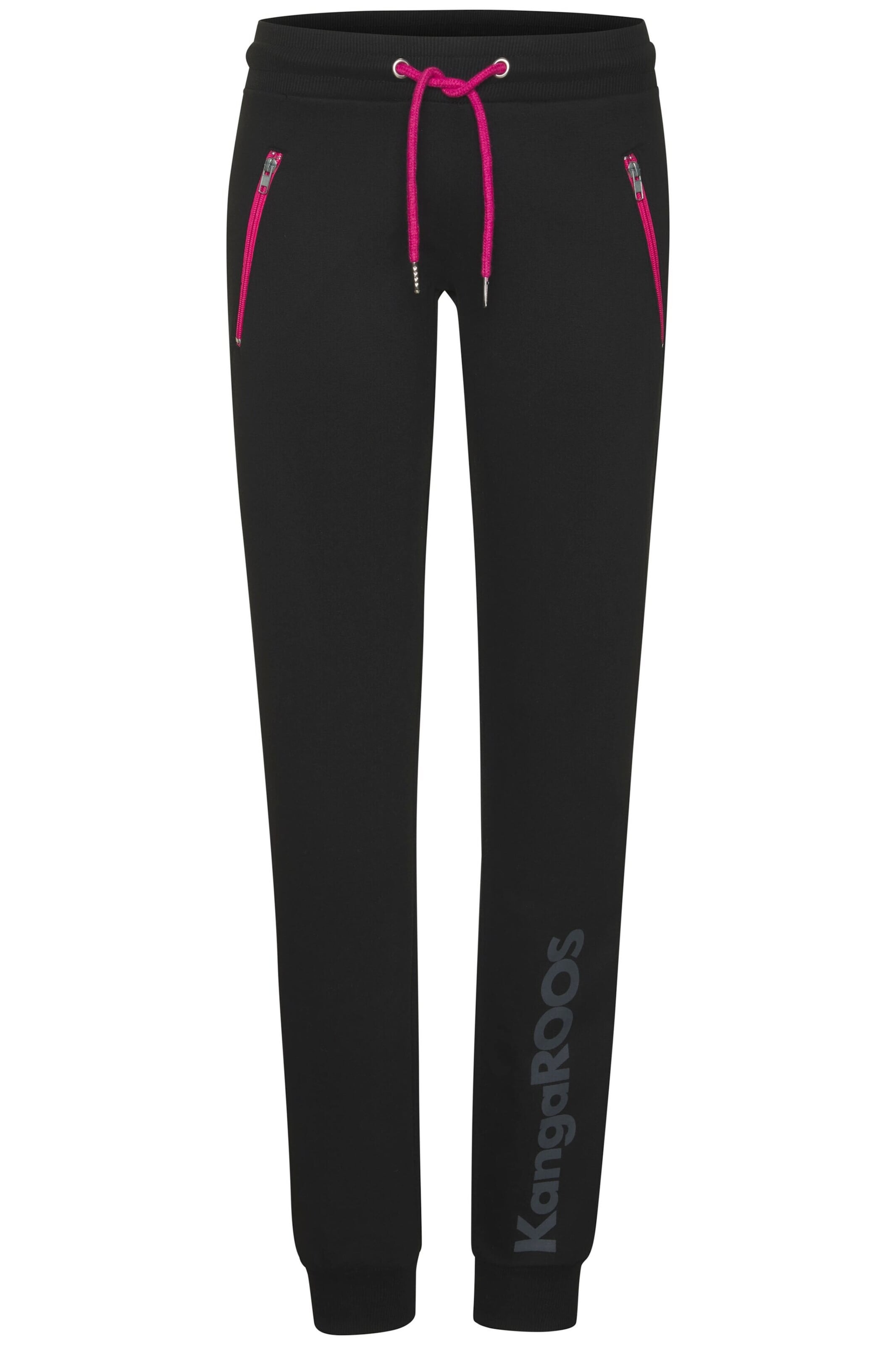 KangaROOS Tapered Hose in Schwarz: Vorderseite