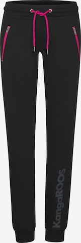 KangaROOS Pants in Black: front
