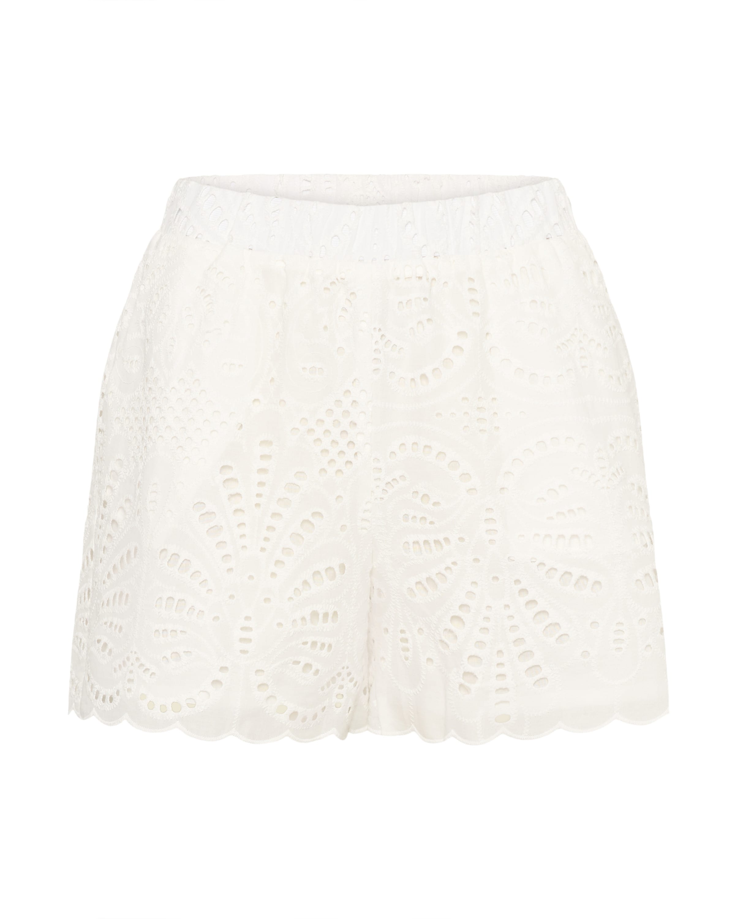 CULTURE Regular Pants 'CUAkeena' in White: front