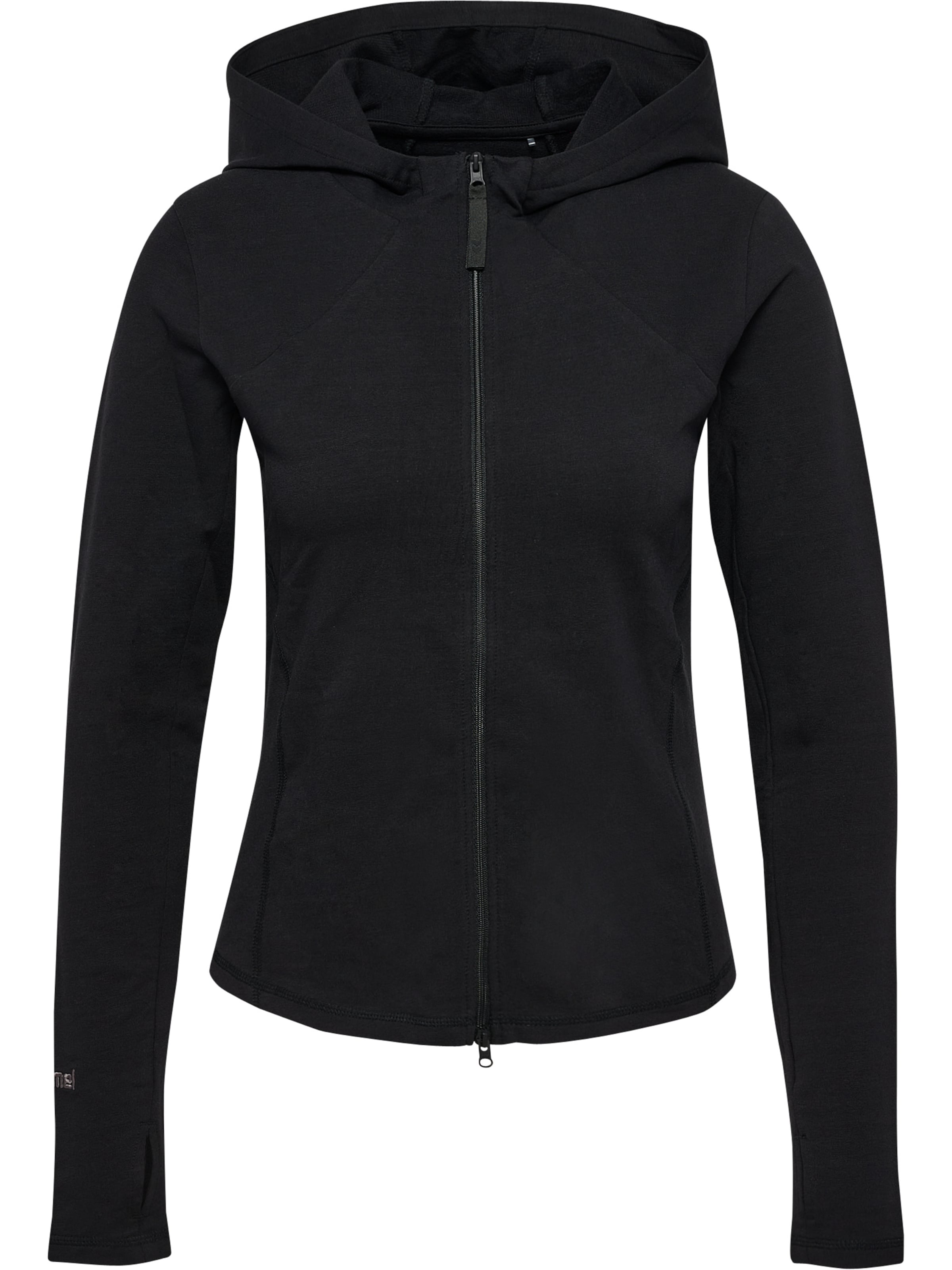 Sweat de sport Hummel en noir : devant