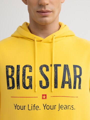 BIG STAR Sweatshirt 'Ashlyno' in Yellow