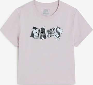 VANS Tričko – pink: přední strana